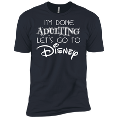 I'm Done Adulting Let's Go To Disney Shirt Men's Sleeve Shirt - The White Eagles