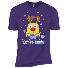 Minion Nicholls Colonels Ugly Christmas Sweaters Let It Snow Men's Sleeve Shirt - The White Eagles