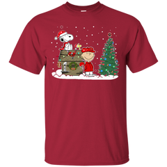 Tampa Bay Buccaneers Snoopy The Peanuts Ugly Christmas Sweater  Super Bowl Cotton T-Shirt - The White Eagles