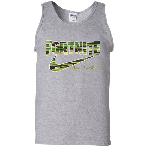 Fortnite Nike Just Play It Camo Tank Top - The White Eagles