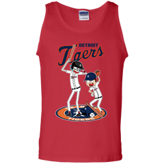 Detroit Tigers Baseball Rick And Morty Tank Top - The White Eagles