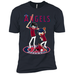 Los Angeles Angels Baseball Rick And Morty Men's Sleeve Shirt - The White Eagles