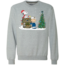 Jacksonville Jaguars Snoopy The Peanuts Ugly Christmas Sweater  Super Bowl Sweatshirt - The White Eagles