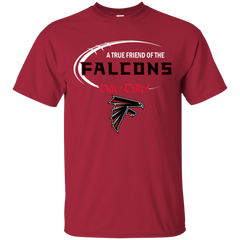 Dilly Dilly Atlanta Falcons A True Friend Of The Falcons Cotton T-Shirt - The White Eagles