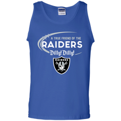 Dilly Dilly Raiders A True Friend Of The Raiders Tank Top - The White Eagles