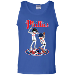 Philadelphia Phillies Baseball Rick And Morty Tank Top - The White Eagles