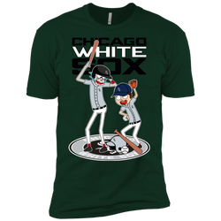 Chicago White Sox Baseball Rick And Morty Men's Sleeve Shirt - The White Eagles