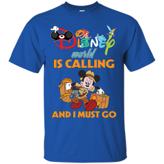 Disney World Is Calling And I Must Go T-shirts, Hoodie Cotton T-Shirt - The White Eagles