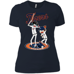 Detroit Tigers Baseball Rick And Morty Ladies' Shirt - The White Eagles