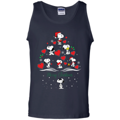 Snoopy Merry Christmas The Peanuts Movie Tank Top - The White Eagles