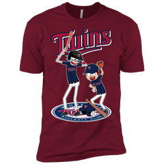 Minnesota Twins Baseball Rick And Morty Men's Sleeve Shirt - The White Eagles