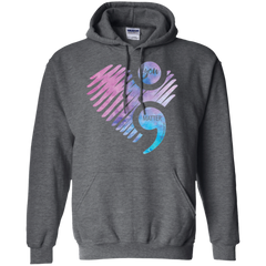 You Matter Don't Let Your Story End Semicolon Shirt Hoodie - The White Eagles