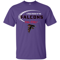 Dilly Dilly Atlanta Falcons A True Friend Of The Falcons Cotton T-Shirt - The White Eagles