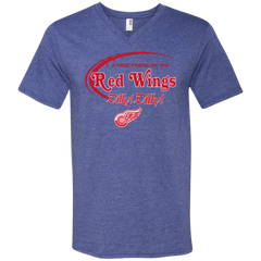 Dilly Dilly A True Friend Of The Detroit Red Wings Men's V-Neck T-Shirt - The White Eagles