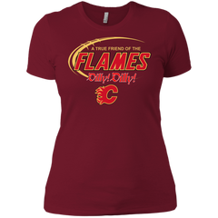 Dilly Dilly A True Friend Of The Calgary Flames Ladies' Shirt - The White Eagles