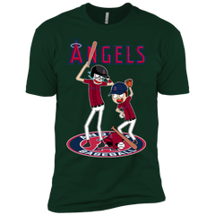 Los Angeles Angels Baseball Rick And Morty Men's Sleeve Shirt - The White Eagles