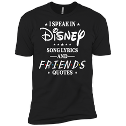 Disney Song Lyrics And Friends Quotes Shirt Men's Sleeve Shirt - The White Eagles