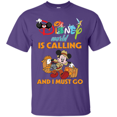 Disney World Is Calling And I Must Go T-shirts, Hoodie Cotton T-Shirt - The White Eagles