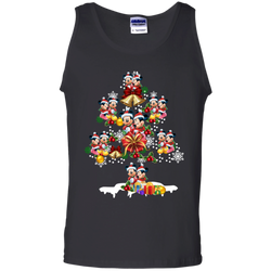 Christmas Is Coming Mickey Mouse Santa Claus Ugly Christmas Sweater Tank Top - The White Eagles