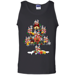 Christmas Is Coming Mickey Mouse Santa Claus Ugly Christmas Sweater Tank Top - The White Eagles