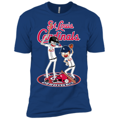 St Louis Cardinals Baseball Rick And Morty Men's Sleeve Shirt - The White Eagles