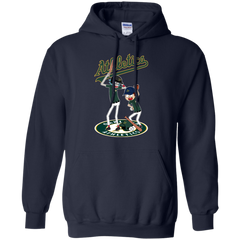 Oakland Athletics Baseball Rick And Morty Hoodie - The White Eagles