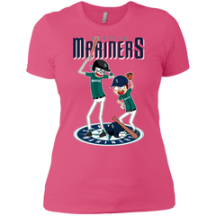 Seattle Mariners Baseball Rick And Morty Ladies' Shirt - The White Eagles