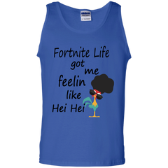 Fortnite Life Got Me Feelin Like Hei Hei Tank Top - The White Eagles