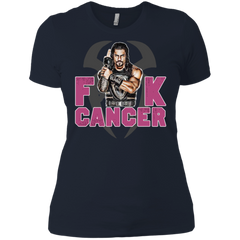 Roman Reigns Fuck Cancer Breast Cancer Awareness Ladies' Shirt - The White Eagles