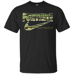 Fortnite Nike Just Play It Camo Cotton T-Shirt - The White Eagles