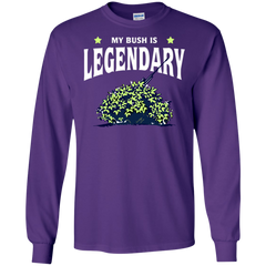 Fortnite My Bush Is Legendary LS Cotton T-Shirt - The White Eagles