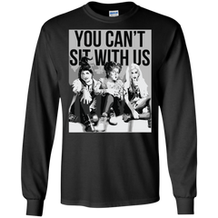 You Can't Sit With Us Hocus Horror Halloween Shirt LS Cotton T-Shirt - The White Eagles