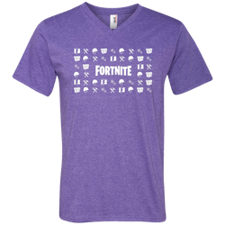 Fortnite Funny Men's V-Neck T-Shirt - The White Eagles
