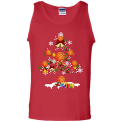 Christmas Is Coming Basketball Santa Claus Ugly Christmas Sweater Tank Top - The White Eagles