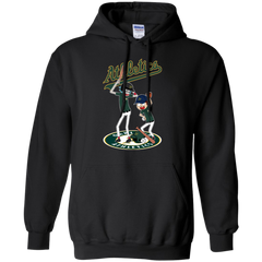 Oakland Athletics Baseball Rick And Morty Hoodie - The White Eagles