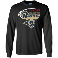 Dilly Dilly Los Angeles Rams A True Friend Of The Rams LS Cotton T-Shirt - The White Eagles