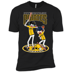 Pittsburgh Pirates Baseball Rick And Morty Men's Sleeve Shirt - The White Eagles