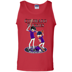 Colorado Rockies Baseball Rick And Morty Tank Top - The White Eagles