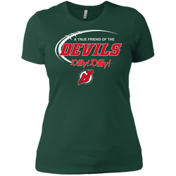 Dilly Dilly A True Friend Of The New Jersey Devils Ladies' Shirt - The White Eagles