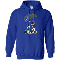 Oakland Athletics Baseball Rick And Morty Hoodie - The White Eagles