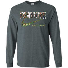 Fortnite Nike Camo Just Play It Shirts LS Cotton T-Shirt - The White Eagles