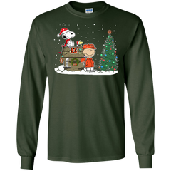 Cincinnati Bengals Snoopy The Peanuts Ugly Christmas Sweater  Super Bowl LS Cotton T-Shirt - The White Eagles