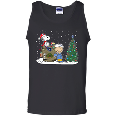 Tennessee Titans Snoopy The Peanuts Ugly Christmas Sweater  Super Bowl Tank Top - The White Eagles