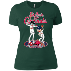 St Louis Cardinals Baseball Rick And Morty Ladies' Shirt - The White Eagles