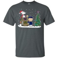 New York Giants Snoopy The Peanuts Ugly Christmas Sweater  Super Bowl Cotton T-Shirt - The White Eagles