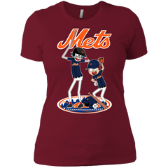 New York Mets Baseball Rick And Morty Ladies' Shirt - The White Eagles
