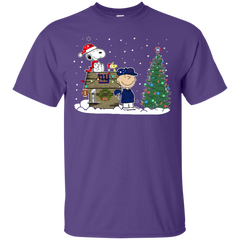 New York Giants Snoopy The Peanuts Ugly Christmas Sweater  Super Bowl Cotton T-Shirt - The White Eagles