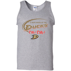 Dilly Dilly A True Friend Of The Anaheim Ducks Tank Top - The White Eagles