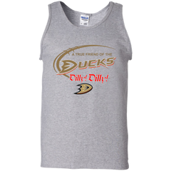 Dilly Dilly A True Friend Of The Anaheim Ducks Tank Top - The White Eagles