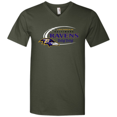 Nfl Dilly Dilly Ravens A True Friend Of The Ravens Men's V-Neck T-Shirt - The White Eagles